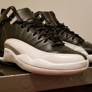 Nike Air Jordan 12 Retro “Playoffs” Black/White